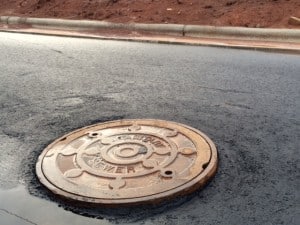 Sanitary sewer is an important service to have for your new home lot