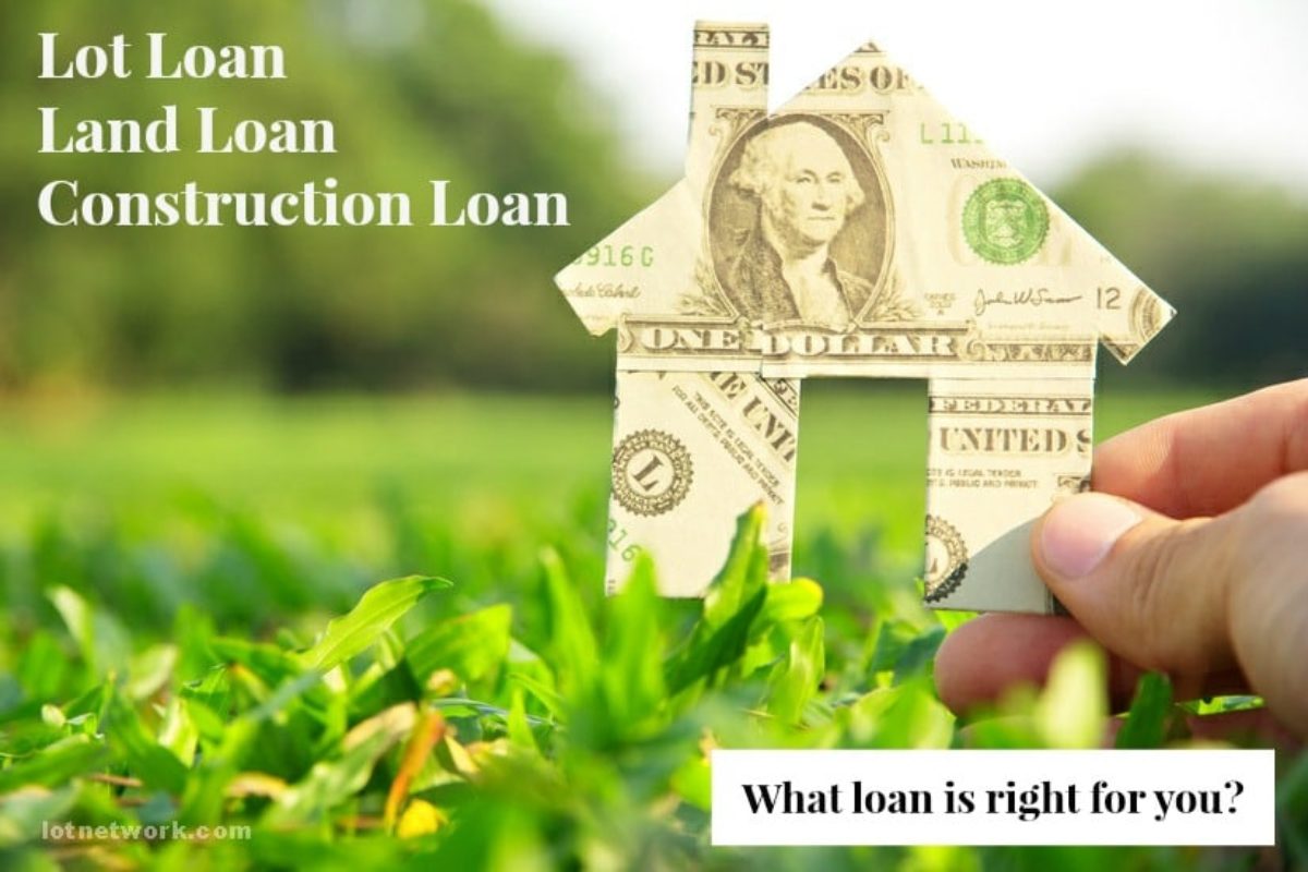 Construction Lot Land Loans What Type Of Loan Do You Need