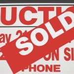 Sign Showing success selling at Auctoin